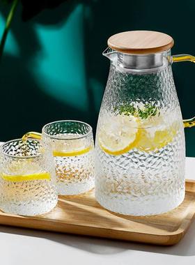 WaTer JuG Glass WaTer PiTcHer Home se KeTTle Tea PoT Glass W