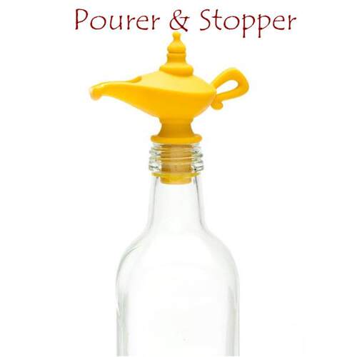 Aladdin Lamp Design Oil Dispenser Bottle Stopper