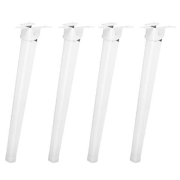 4 Pcs Folding Table Base Bed Legs Laptop Set Accessories