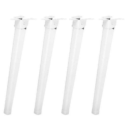 4 Pcs Folding Table Base Bed Legs Laptop Set Accessories