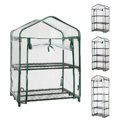 Mini Greenhouse Cover Indoor Outdoor Clear PVC Plant Green