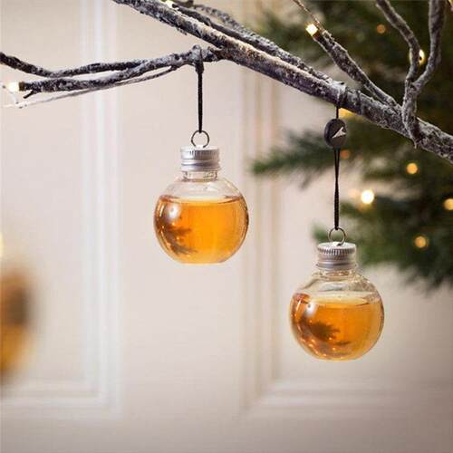 50/150/300ML Bulb Christmas Decoration Ball Water Bottle