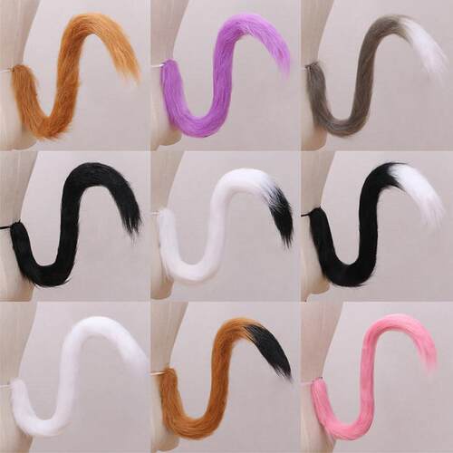 Animal Ears Bandana Long cat Tail Halloween Lolita Costume