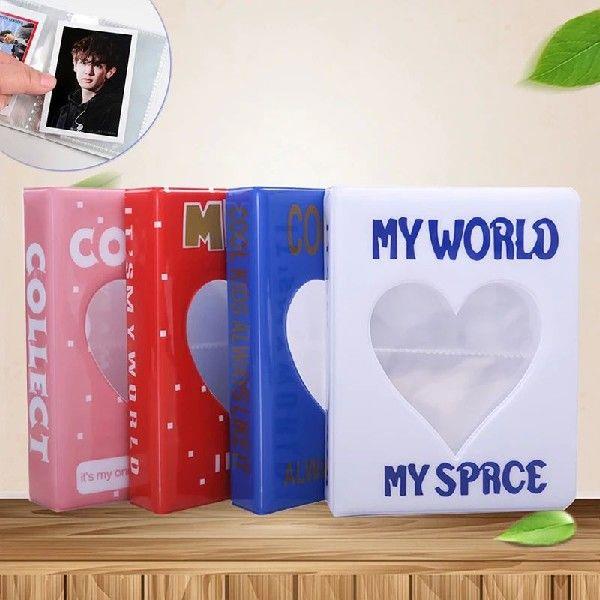 Mini Cute Hollow Heart Photo Album Love Star Chasing