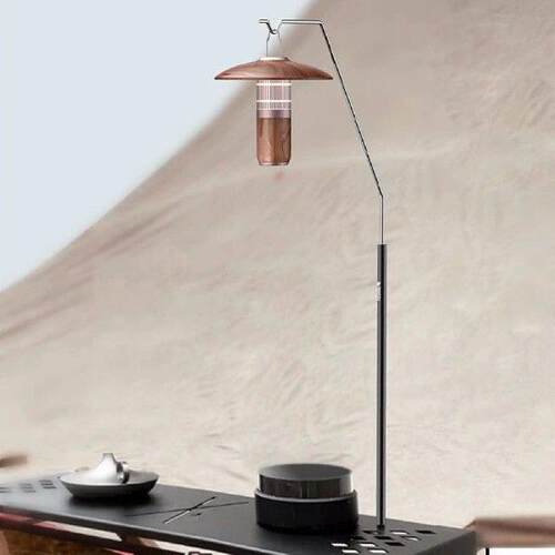 Camping Lantern Stand Lamp Pole Portable Lawn Hiking Lamp