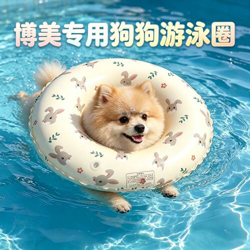 博美犬专用狗小型犬小狗狗狗泳衣装备宠物游泳圈泳圈游泳衣的降温