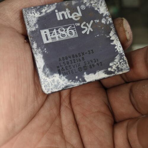 议价i486 SX A80486SX-33英特尔陶瓷老cpu，上