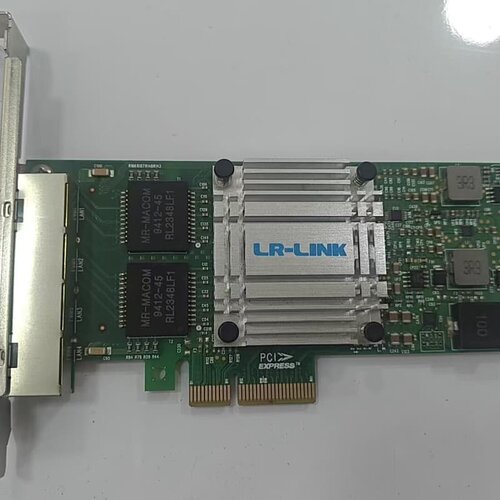 LR-LINK LREC9714HT四口千兆网卡，PCIe
