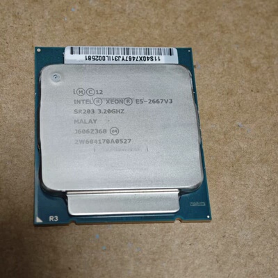 Intel Xeon E5-2667V3 CPU，12核24