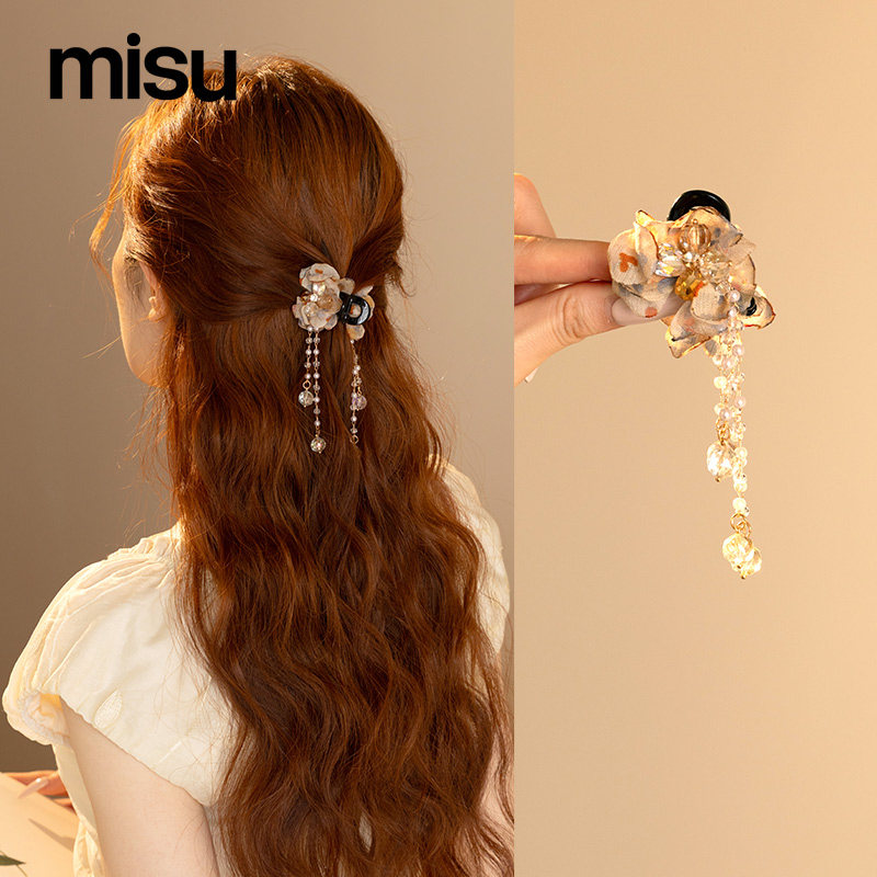 抓夹女小号前额刘海夹侧边夹子头饰2026新款流苏发卡公主头发夹,饰品/流行首饰/时尚饰品新,发饰,淘宝优惠券,粉丝福利购,淘宝优惠卷