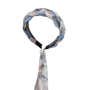 发带飘带发箍女款复古编发丝巾头箍2025新款发捆绑发丝带头窟发饰