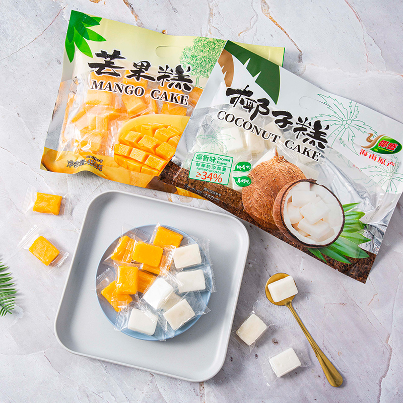 海南特产450g糕点办公宿舍解馋椰子糕芒果糕