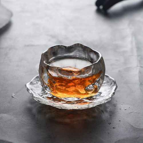 玻璃品茗杯单杯日式个人小茶杯