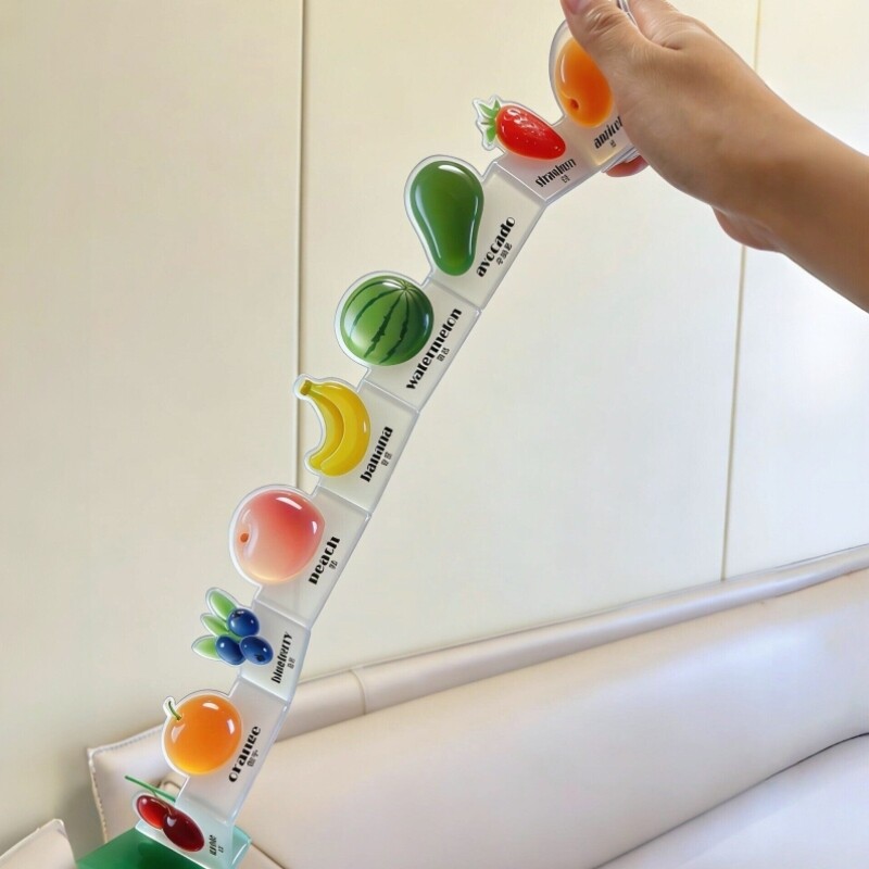 可折叠识字早教认知卡片宝宝看图挂图玩具儿童旅行神器