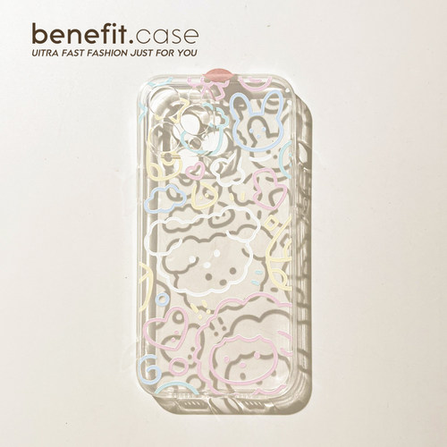 benefit卡通可爱少女心手机壳