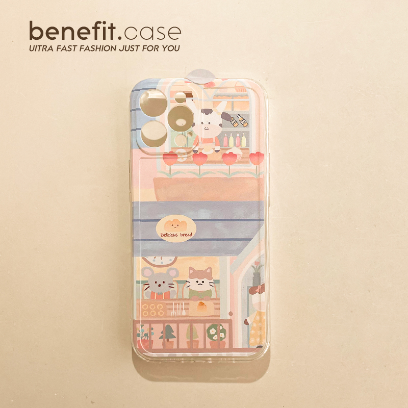 适用于苹果TPU可爱手机壳