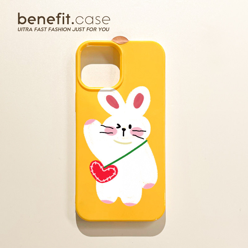 benefit呆萌兔兔爱心包17适用于iphone16proma