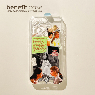 benefit电影我 14套12创意11透明xsmax硅胶xr防摔8p 天才女友17适用于iphone16promax苹果15PRO手机壳13新款