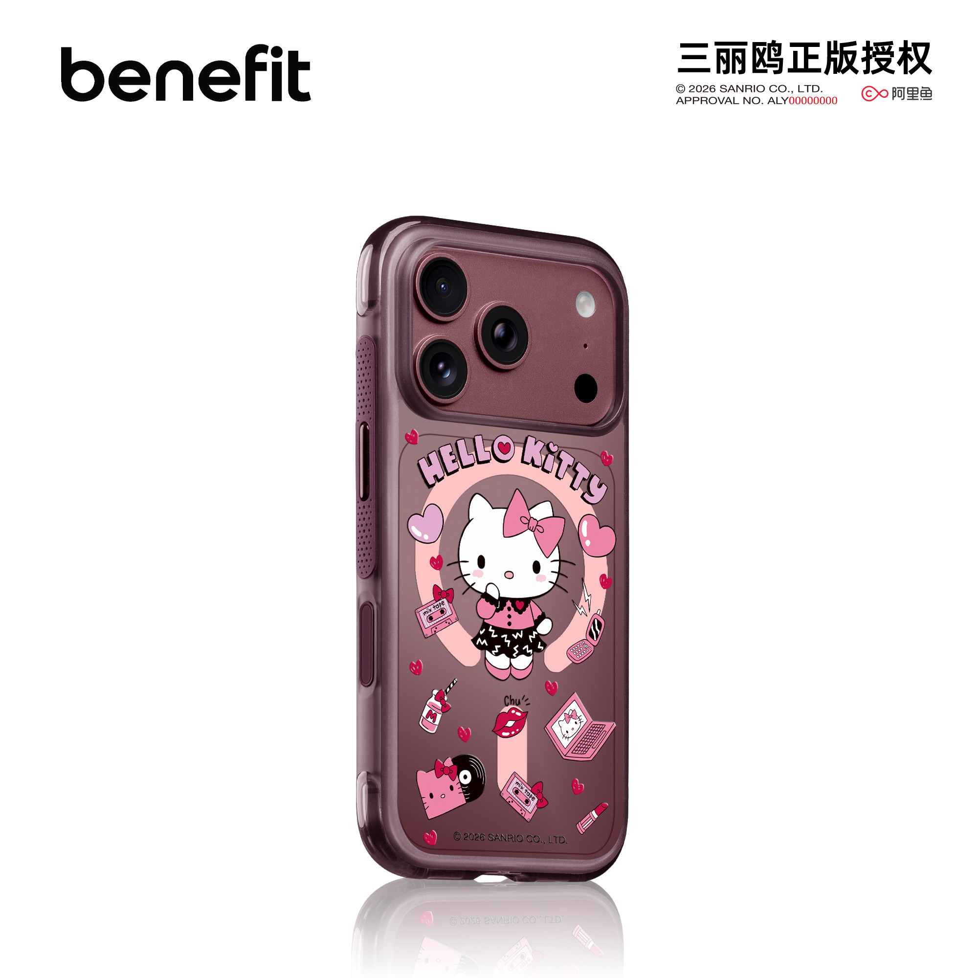 benefit勃艮第酒红三丽鸥正版...