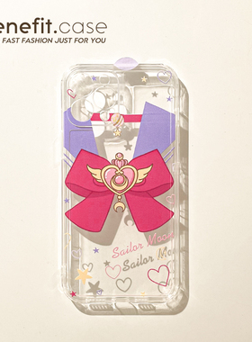 Benefit卡通软妹美少女徽章17pro16适用15苹果13promax手机壳iphone12mini套14promax新11xsmax透明xr硅胶8p