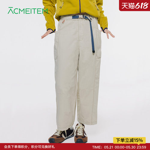 ACMEITEM爱棵米 户外女士休闲九分裤O型长裤运动扩版裤子