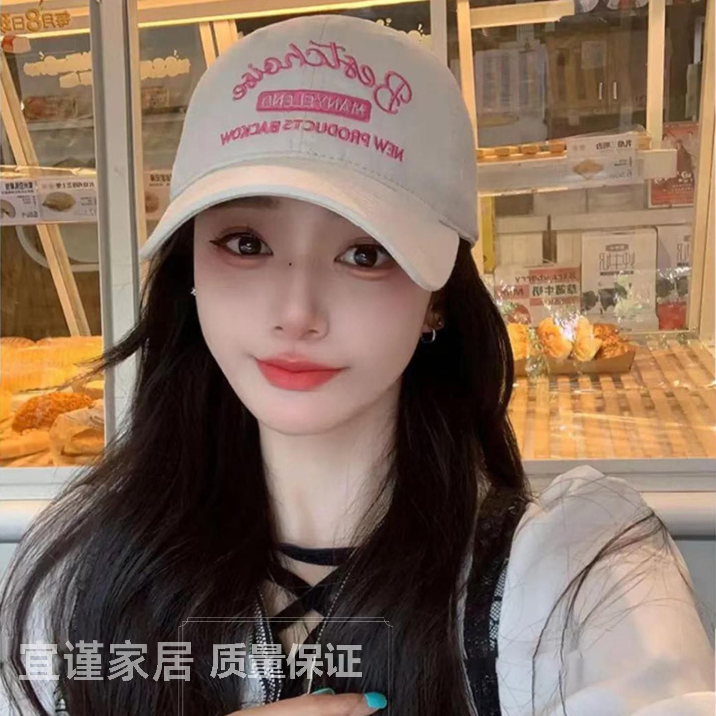 美式复古软顶帽子女新款韩版百搭棒球帽显脸小情侣遮阳鸭舌帽男潮