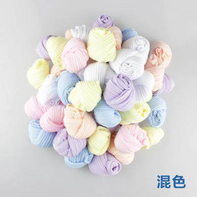 婴儿糖果袜夏短袜薄款彩色儿童短丝袜女男童游乐园宝宝一次性袜子