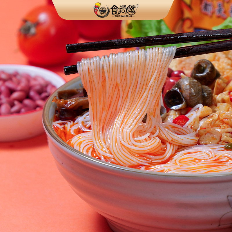 食尚螺【霸王海鲜味x小龙虾味】升级加量版柳州螺蛳粉