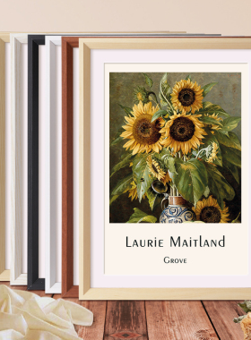 木质相框挂墙画框装裱a34素描拼图4开8K海报外框照片空框架定制