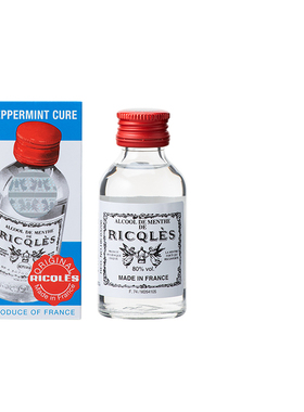 港版法国双飞人RICQLES利佳薄荷药水消毒水驱蚊水提神消暑可口服