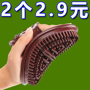 经络刷全身通用硅胶软精油肚子腹部五行筋络刷子疏通按摩刮痧神器