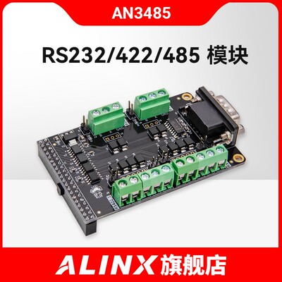 ALINXRS232模块配套黑金开发板