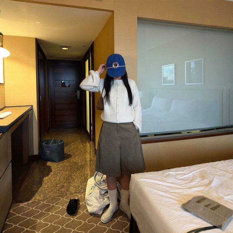 针织前后兔毛羊毛软毛衣外套两穿绞花女秋新22330上糯9.8 新开衫
