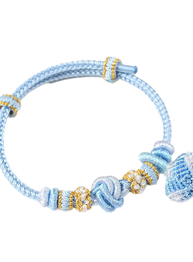 儒公子端午节五彩绳编织手绳