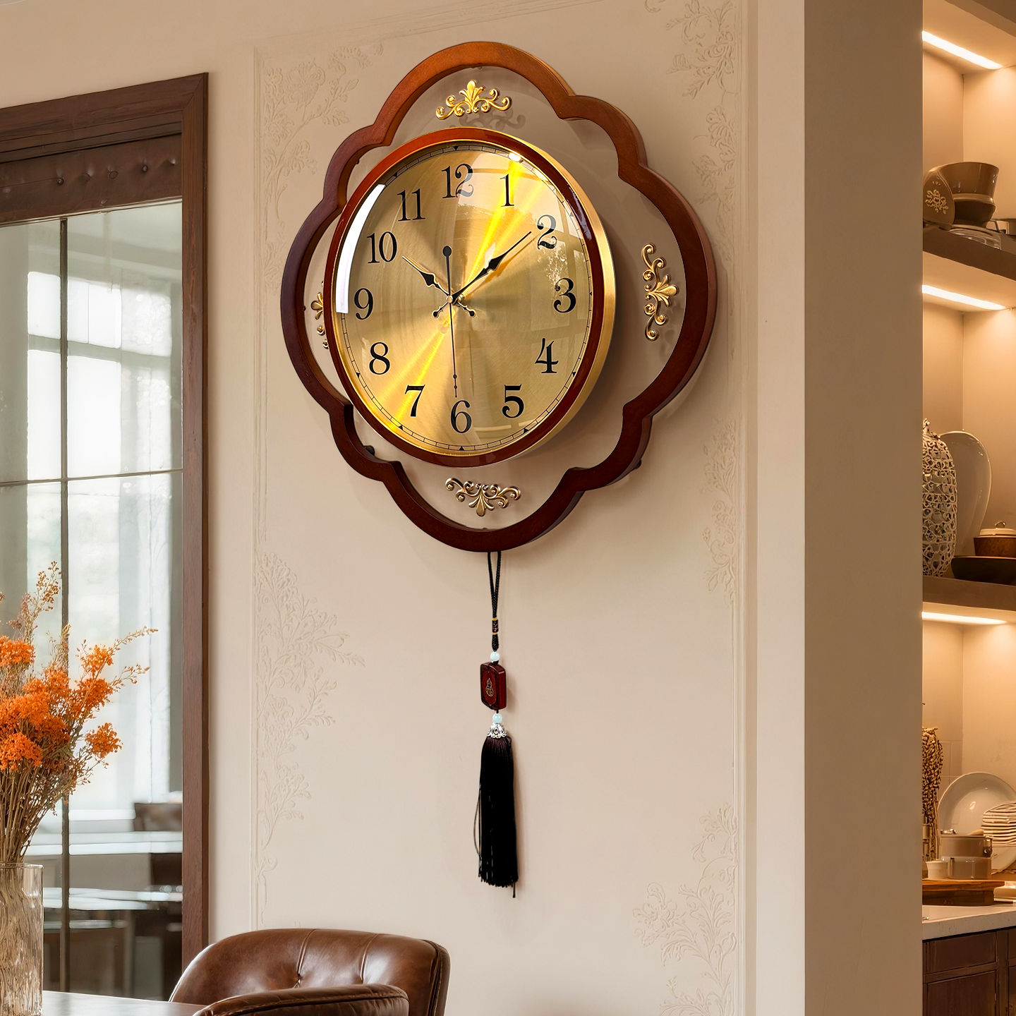 中古风的艺术！高颜值装饰挂钟