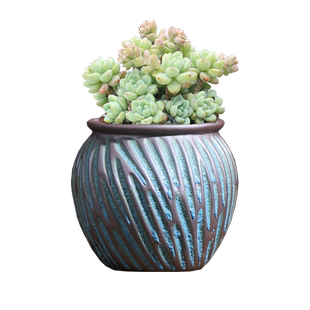 典雅07多肉花盆肉肉特价大小创意家用大口径控根陶土陶瓷盆清仓