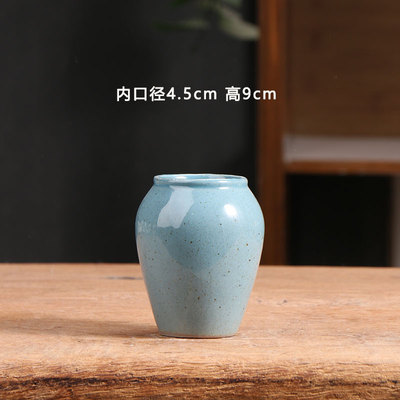 迷你小老桩多肉花盆陶瓷简约家用陶土粗陶小号控根陶盆特价清仓
