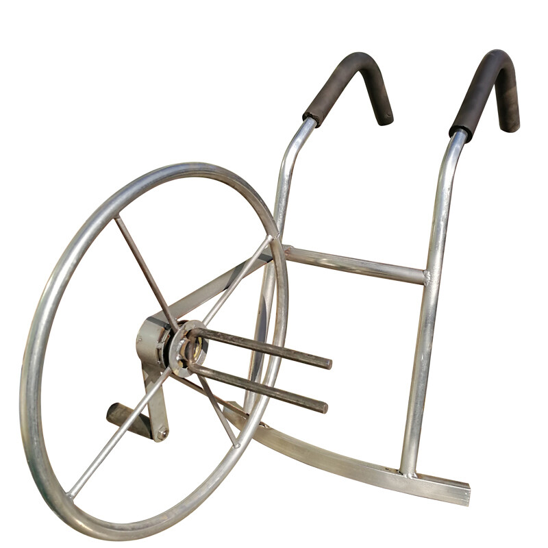 水带收卷器卷收机卷管卷盘手摇式1-8寸农用水带浇地灌溉神器卷带