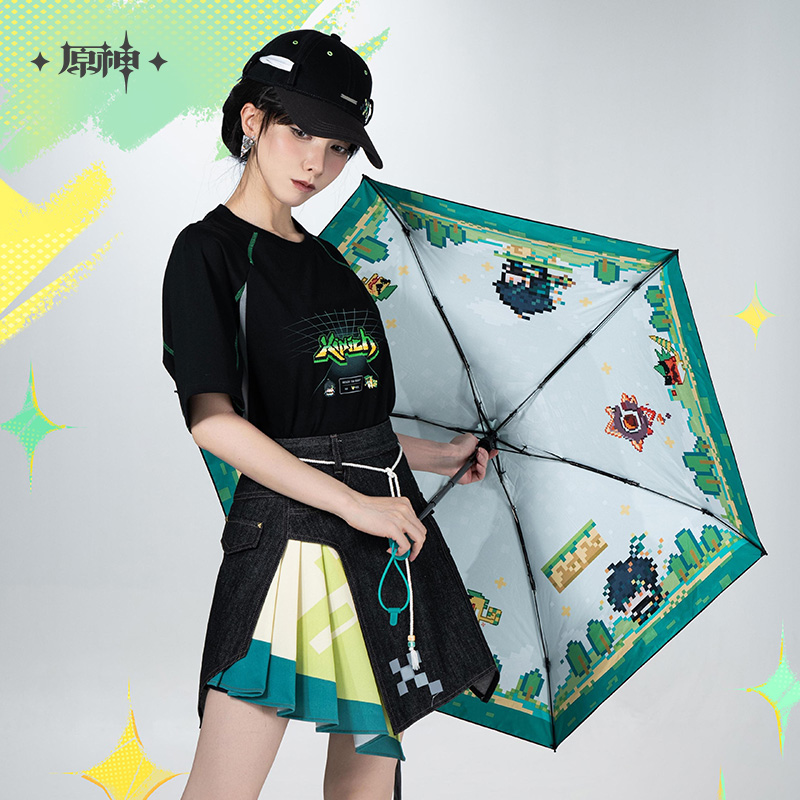 原神万火与山麓基尼奇印象遮阳伞