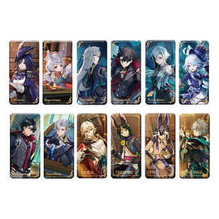 【原神官方】原神主题系列方形徽章 绮良良 妮露  Genshin