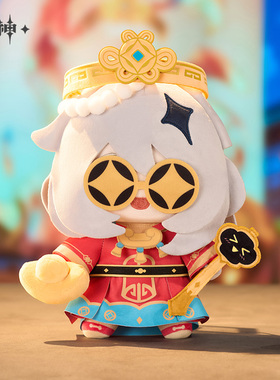 【原神官方】「小小财神」派福毛绒玩偶 Genshin