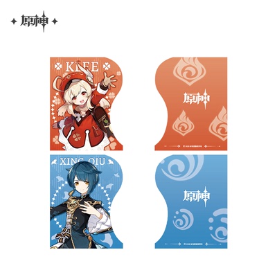 taobao agent [Original God Official] Offline Store Series Around-Folding Book Cocli Qiu Qiu Genshin