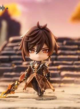 【原神官方/全款】璃月港系列粘土人-钟离 Genshin