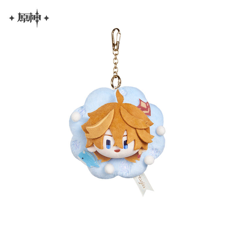 thumbnail for [Genshin Impact Official] Leisurely Winter Series Plush Pendant Tartaglia Maple Plain Kazuha Durinlorn