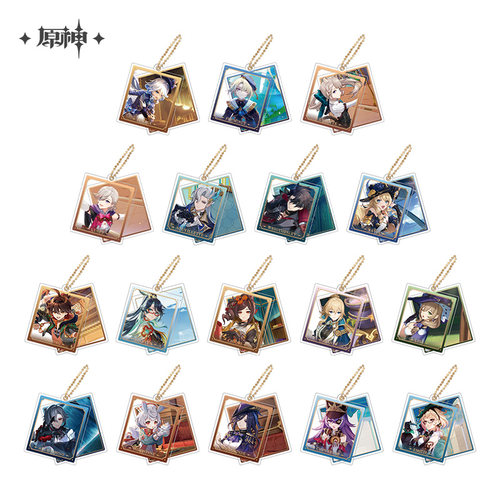 原神主题系列角色双片亚克力挂件