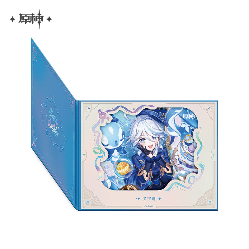 【原神官方】命定之日系列角色翻页式花窗色纸2025 Genshin