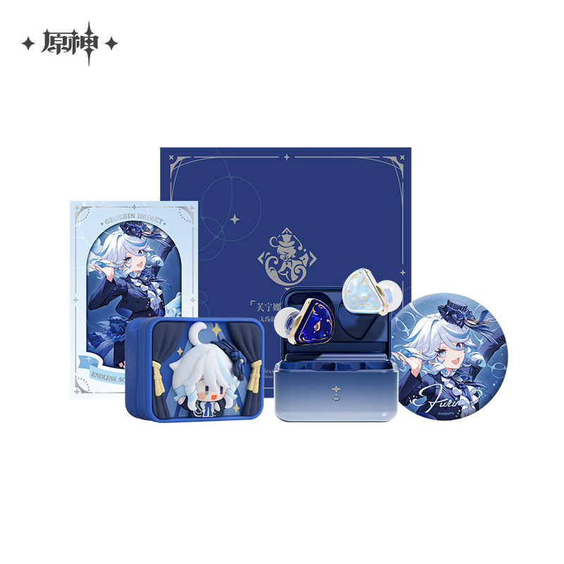 thumbnail for 【Genshin Official】Funingna Buixiu Solo Dance Wireless Bluetooth Headset Set Gift Box Genshin