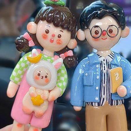 黏土定制人物送礼自用都好
