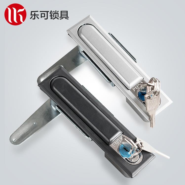 机械门锁平面锁开关柜门锁 MS818电柜锁配电箱柜方锁MS490