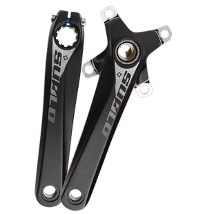 Prowheel浩盟中空一体曲柄自行车BCD96MM改8/9/10/11速正负齿单盘